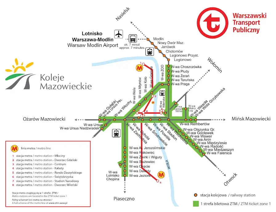 Zdjęcie Jak dojechać z Warszawy na lotnisko Modlin - sprawdzone opcje transportu